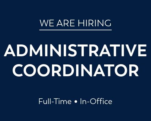Administrative Coordinator – Executive & Leadership Support